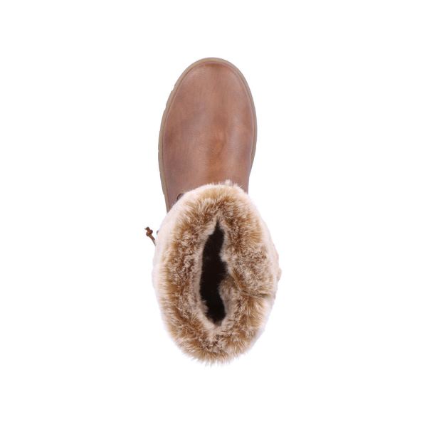 Remonte Synthetic leather Women's mid height boots| D0E70 Mid-height Boots - Brown | Free Delivery