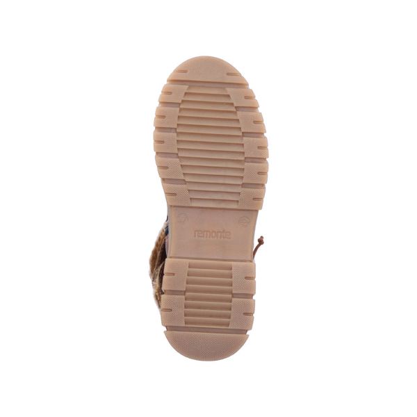 Remonte Synthetic leather Women's mid height boots| D0E70 Mid-height Boots - Brown | Free Delivery