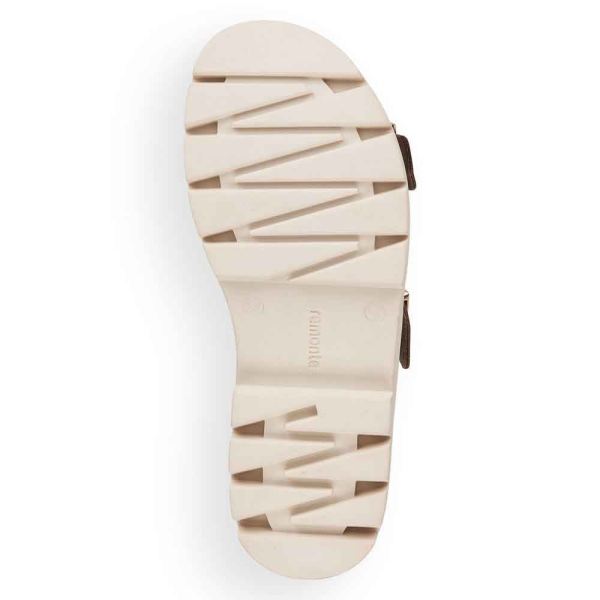 Remonte Women's sandals | Style D7953 Casual Mule - Brown | Free Delivery