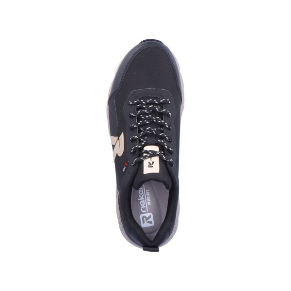 Rieker EVOLUTION Textile Men's shoes| 07809 - Black | Free Delivery