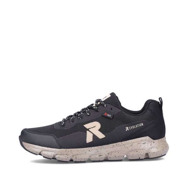 Rieker EVOLUTION Textile Men's shoes| 07809 - Black | Free Delivery