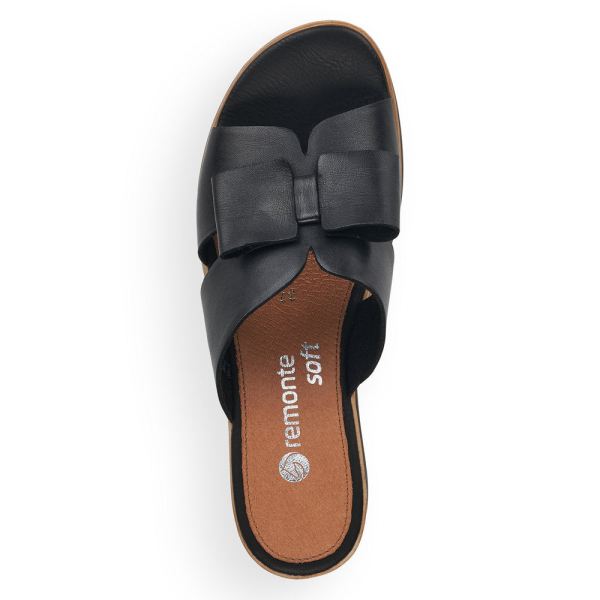 Remonte Women's sandals | Style D6456 Dress Mule - Black | Free Delivery
