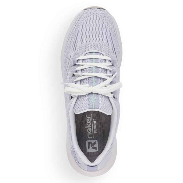 Rieker EVOLUTION Women's shoes | Style 42103 Athletic Lace-up - White | Free Delivery