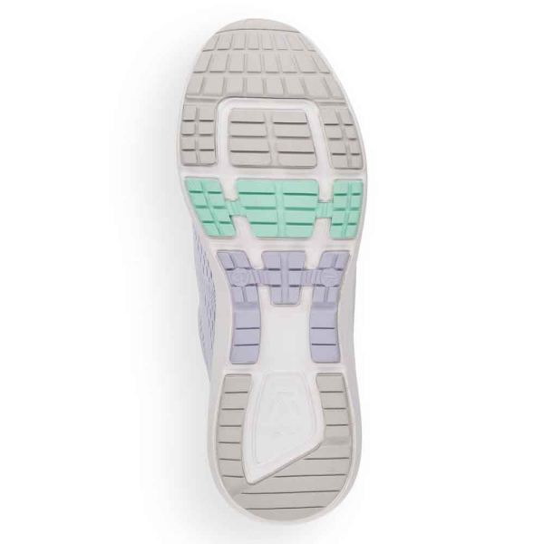 Rieker EVOLUTION Women's shoes | Style 42103 Athletic Lace-up - White | Free Delivery