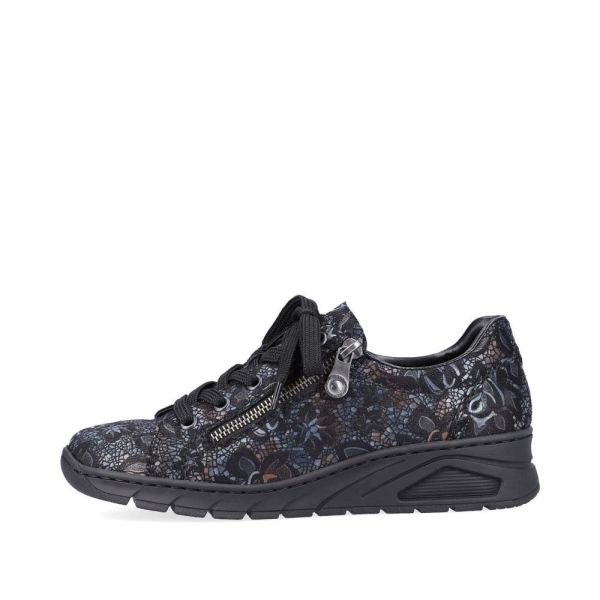 Rieker Textile Women's shoes| N3302 - Metallic | Free Delivery