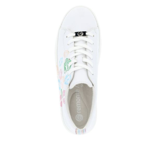 Remonte Women's shoes | Style D1C03 Athletic Lace-up - White Combination | Free Delivery