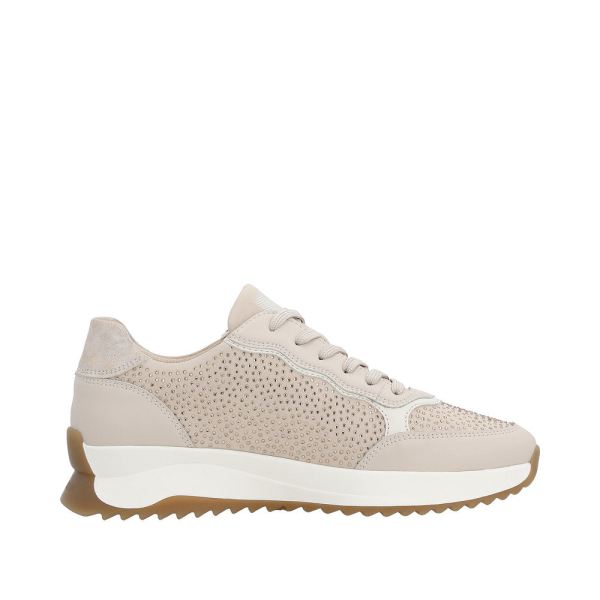 Rieker EVOLUTION Women's shoes | Style W1304 Athletic Lace-up - Pink | Free Delivery