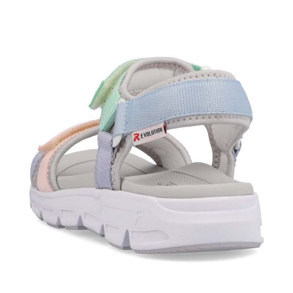 Rieker EVOLUTION Women's sandals | Style V8401 Athletic Trekking - Multi | Free Delivery