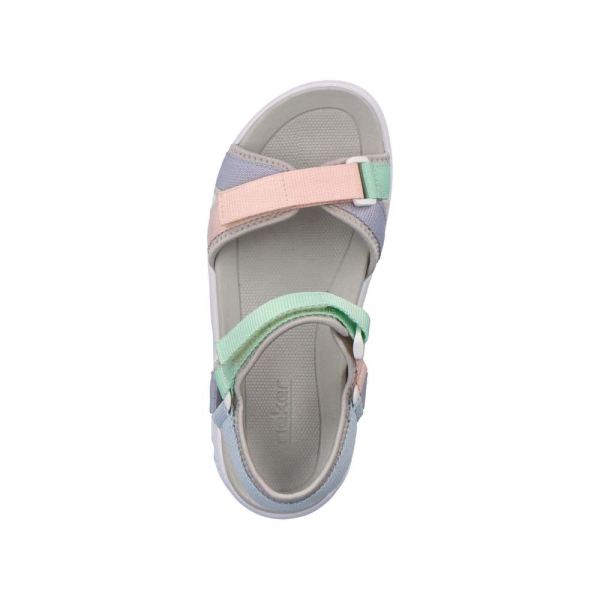 Rieker EVOLUTION Women's sandals | Style V8401 Athletic Trekking - Multi | Free Delivery