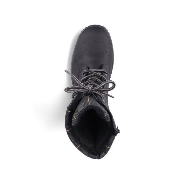 Rieker Synthetic leather Women's Mid height boots| Z4245 Mid-height Boots - Black | Free Delivery