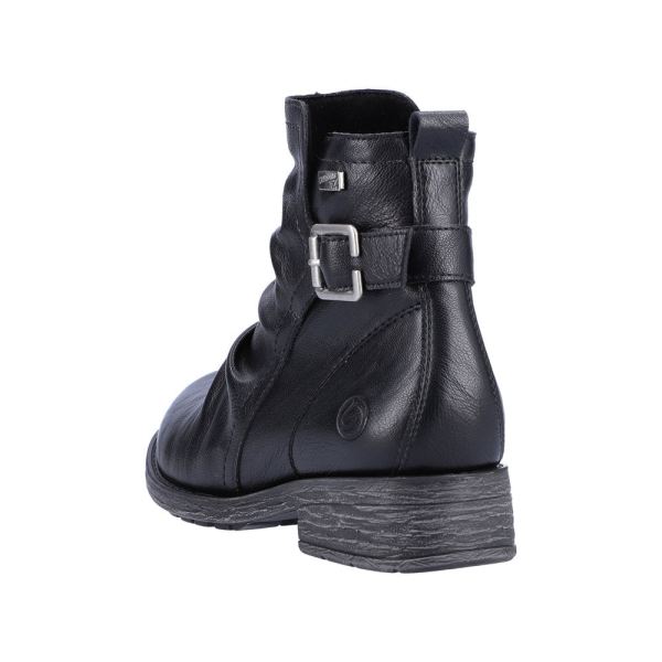 Remonte Synthetic Material Women's mid height boots| D8082 Mid-height Boots - Black | Free Delivery