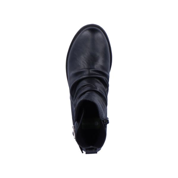 Remonte Synthetic Material Women's mid height boots| D8082 Mid-height Boots - Black | Free Delivery