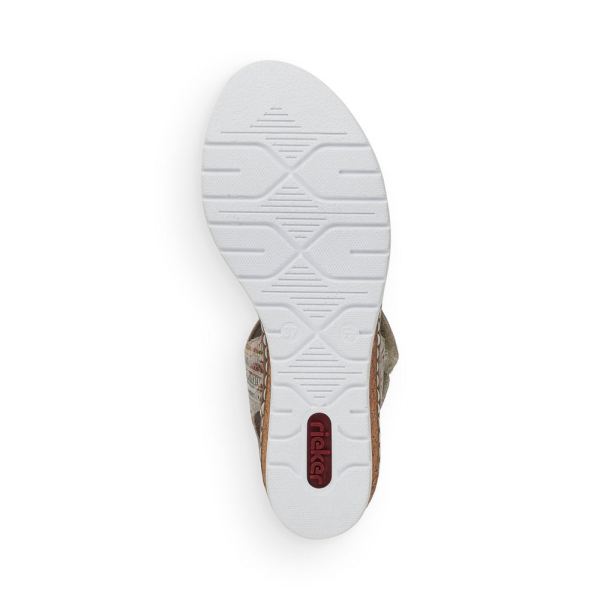 Rieker Women's sandals | Style V3887 Dress Sandal - Multi | Free Delivery