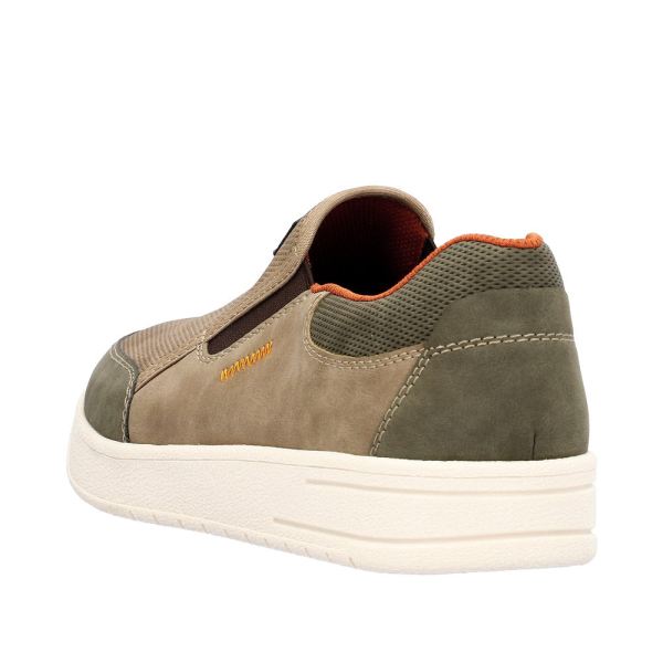 Rieker Men's shoes | Style B7853 Casual Slip-on - Beige | Free Delivery