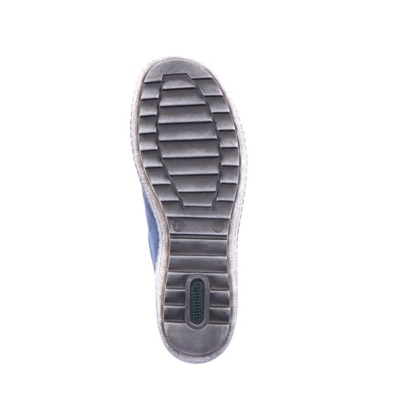 Remonte Women's shoes | Style R1402 Casual Lace-up with zip - Blue | Free Delivery