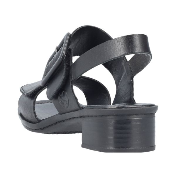 Rieker Women's sandals | Style 62663 Dress Sandal - Black | Free Delivery