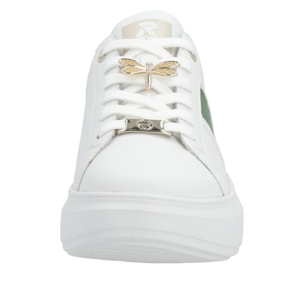Rieker EVOLUTION Women's shoes | Style W1202 Athletic Lace-up - Green | Free Delivery