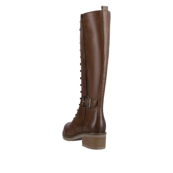 Remonte Leather Women's' Tall Boots| D1A74 Tall Boots - Brown | Free Delivery