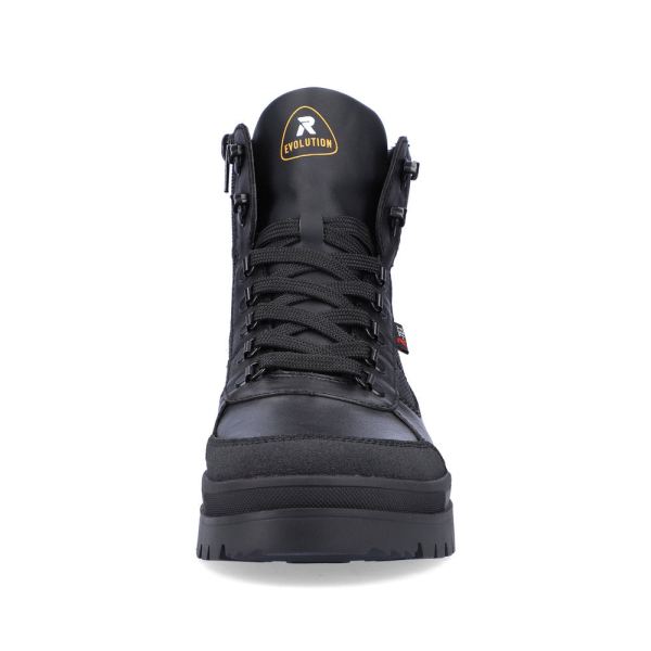 Rieker EVOLUTION Synthetic leather Men's boots| U0270 Ankle Boots - Black | Free Delivery