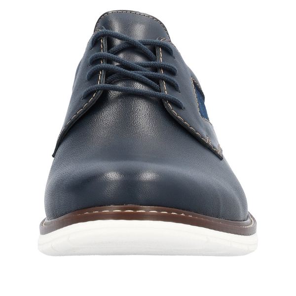 Rieker Men's shoes | Style 14416 Dress Lace-up - Blue | Free Delivery