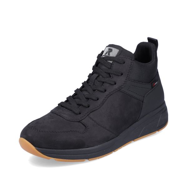 Rieker EVOLUTION Suede leather Men's boots| 07060 Ankle Boots - Black | Free Delivery