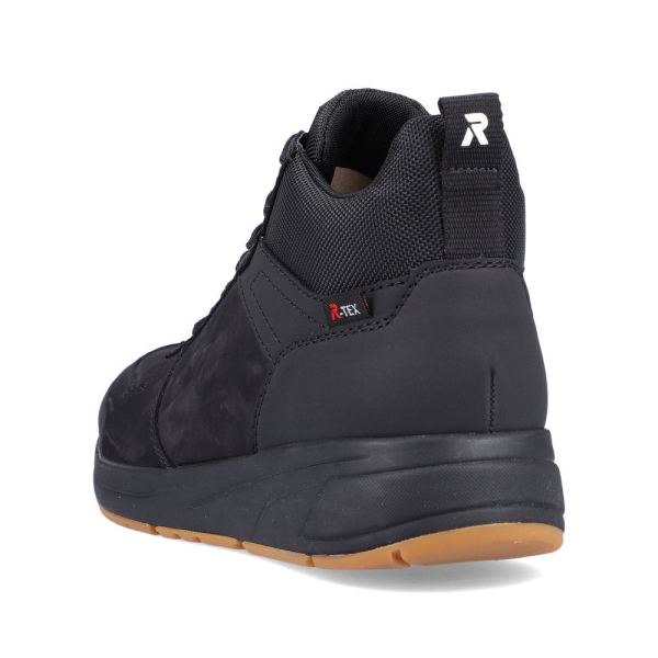 Rieker EVOLUTION Suede leather Men's boots| 07060 Ankle Boots - Black | Free Delivery