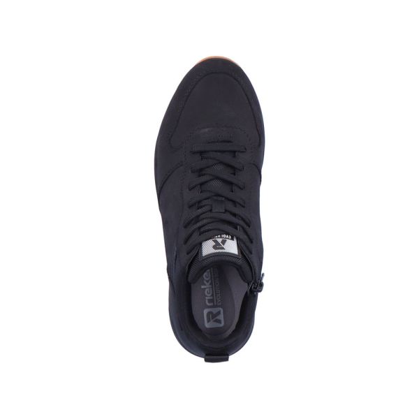 Rieker EVOLUTION Suede leather Men's boots| 07060 Ankle Boots - Black | Free Delivery
