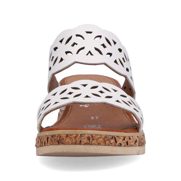 Remonte Women's sandals | Style D3065 Casual Mule - White | Free Delivery