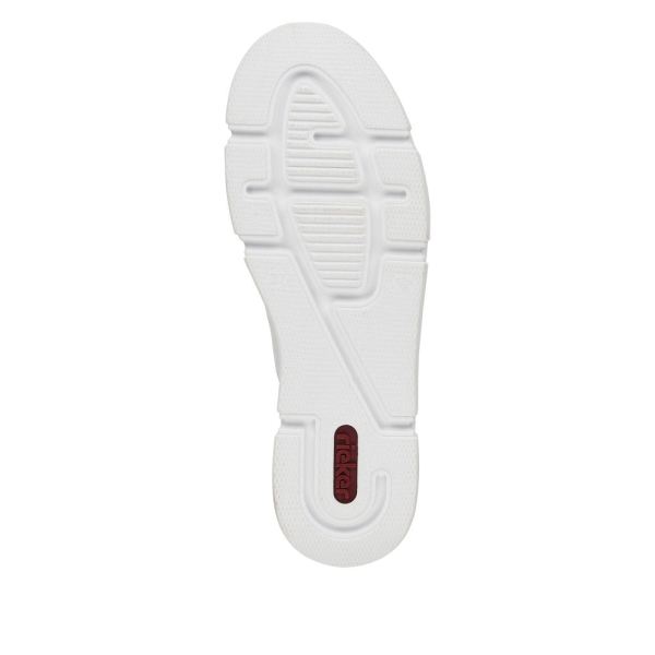 Rieker Women's shoes | Style N5932 Athletic Lace-up with zip - White | Free Delivery