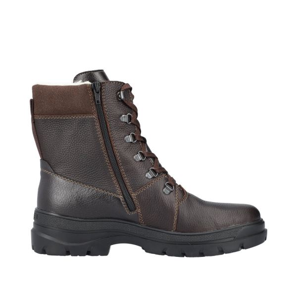 Rieker Leather Men's Boots| F5425 Ankle BootsFlip Grip - Brown | Free Delivery