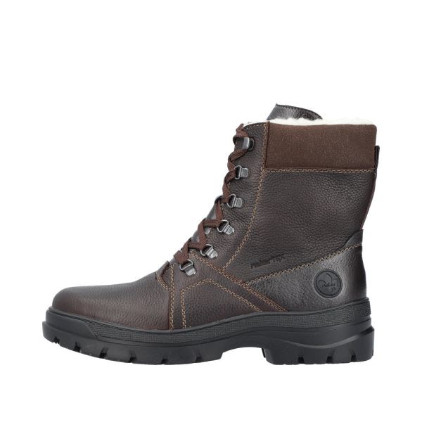 Rieker Leather Men's Boots| F5425 Ankle BootsFlip Grip - Brown | Free Delivery