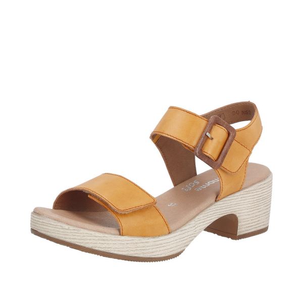 Remonte Women's sandals | Style D0N52 Dress Sandal - Orange | Free Delivery