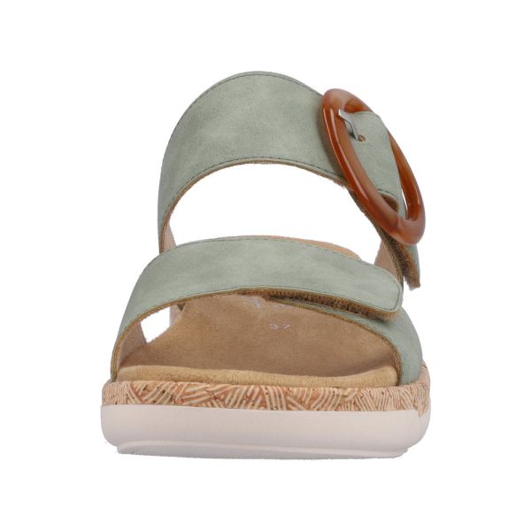 Remonte Women's sandals | Style R6858 Casual Mule - Green | Free Delivery