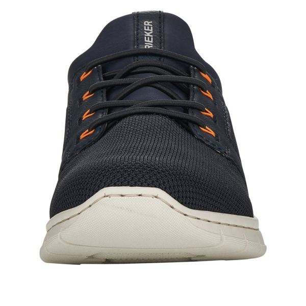 Rieker Men's shoes | Style B7796 Athletic Slip-on - Blue | Free Delivery