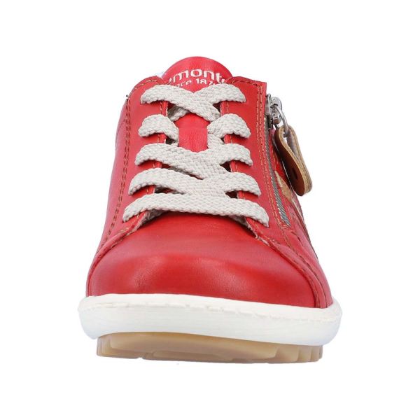 Remonte Women's shoes | Style R1432 Casual Lace-up with zip - Blue Combination | Free Delivery