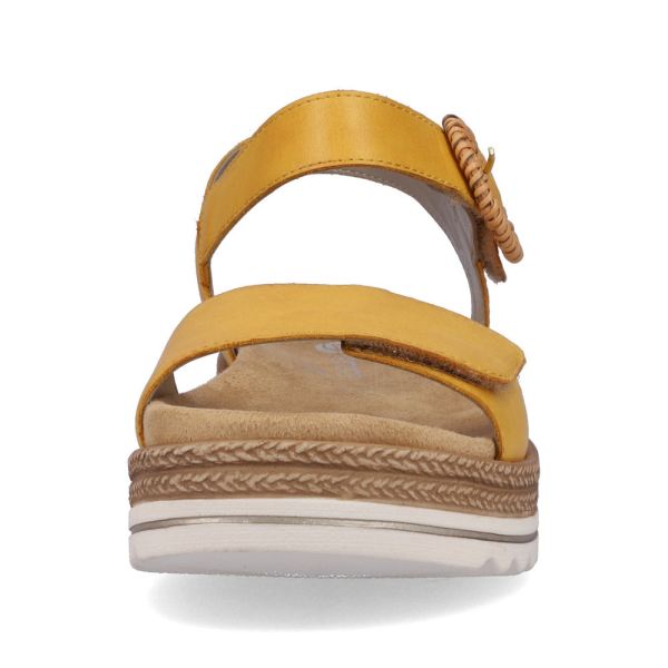 Remonte Women's sandals | Style D0Q52 Casual Sandal - Yellow | Free Delivery