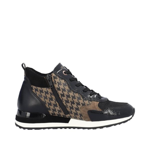 Remonte Synthetic Material Women's shoes | R2577 - Black Combination | Free Delivery