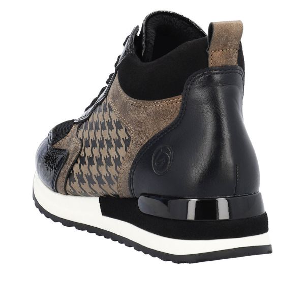 Remonte Synthetic Material Women's shoes | R2577 - Black Combination | Free Delivery
