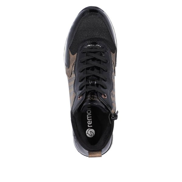 Remonte Synthetic Material Women's shoes | R2577 - Black Combination | Free Delivery