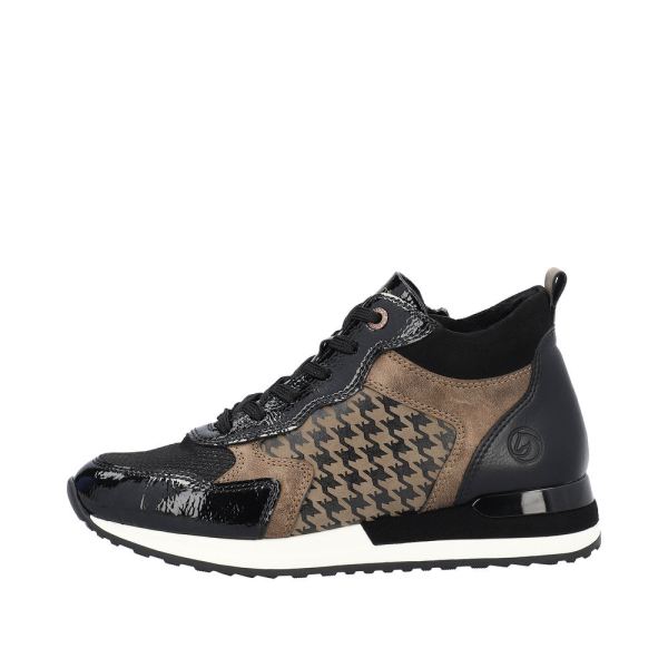 Remonte Synthetic Material Women's shoes | R2577 - Black Combination | Free Delivery