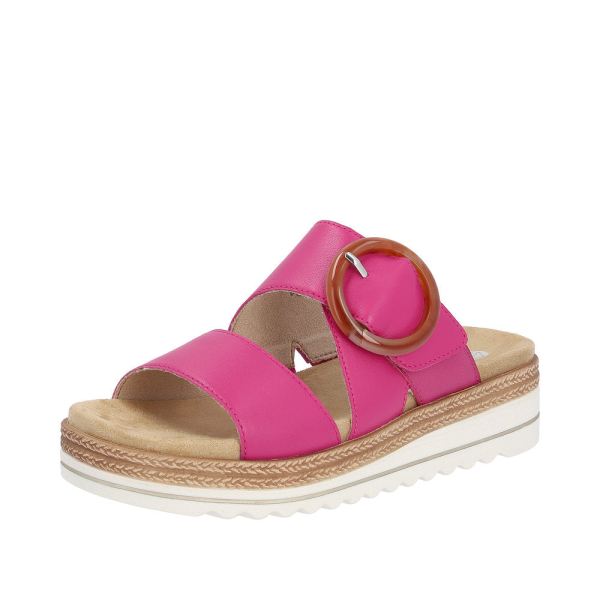 Remonte Women's sandals | Style D0Q51 Casual Mule - Pink | Free Delivery