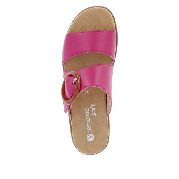 Remonte Women's sandals | Style D0Q51 Casual Mule - Pink | Free Delivery