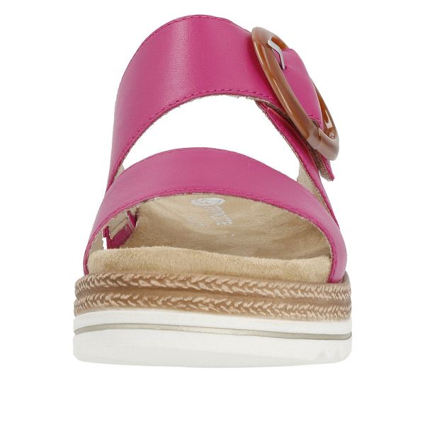 Remonte Women's sandals | Style D0Q51 Casual Mule - Pink | Free Delivery
