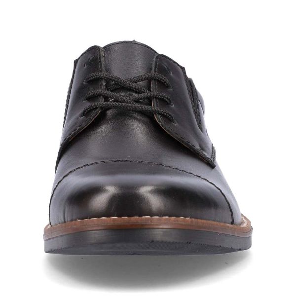 Rieker Men's shoes | Style 13506 Dress Lace-up - Black | Free Delivery