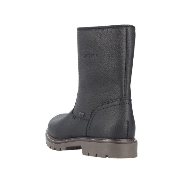 Rieker Leather Men's Boots | 39870-00 Ankle Boots Fiber Grip - Black | Free Delivery