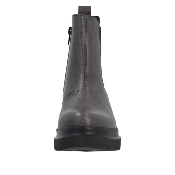 Remonte Leather Women's mid height boots| D8984 Mid-height Boots - Grey | Free Delivery