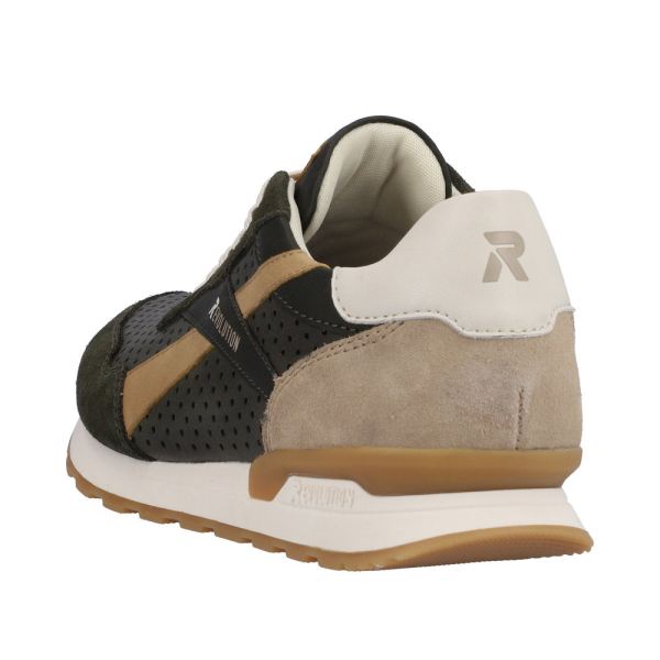 Rieker EVOLUTION Men's shoes | Style U0302 Athletic Lace-up - Black | Free Delivery