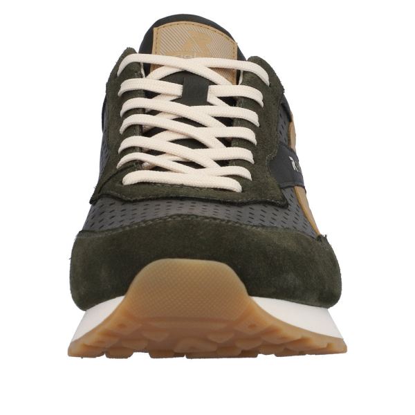 Rieker EVOLUTION Men's shoes | Style U0302 Athletic Lace-up - Black | Free Delivery