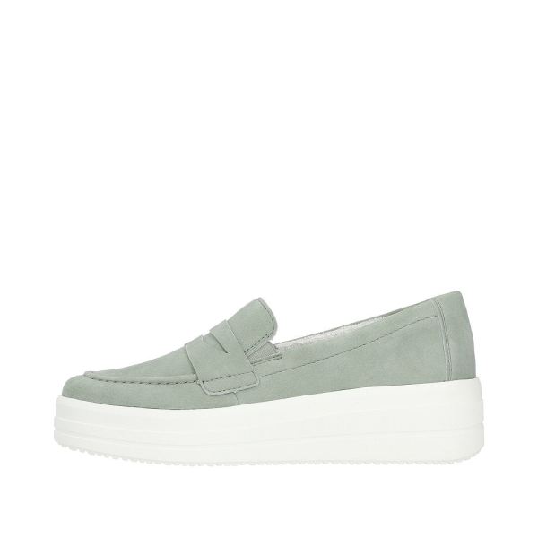 Remonte Women's shoes | Style D1C05 Dress Slip-on - Green | Free Delivery