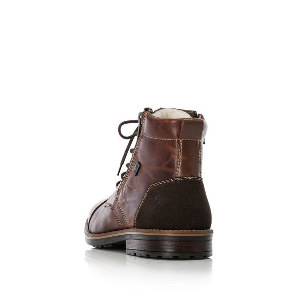 Rieker Men's Boots | 33200 Water Repellent Casual Boots - Brown | Free Delivery